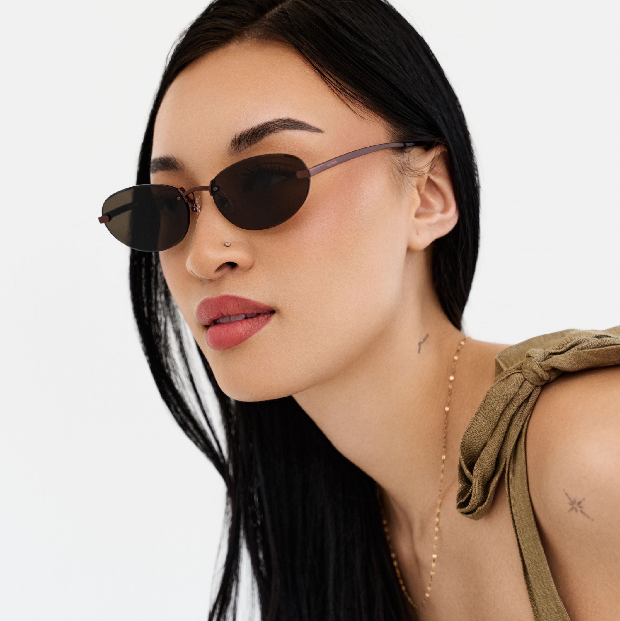 Cora - Polished Black – KayTran Eyewear