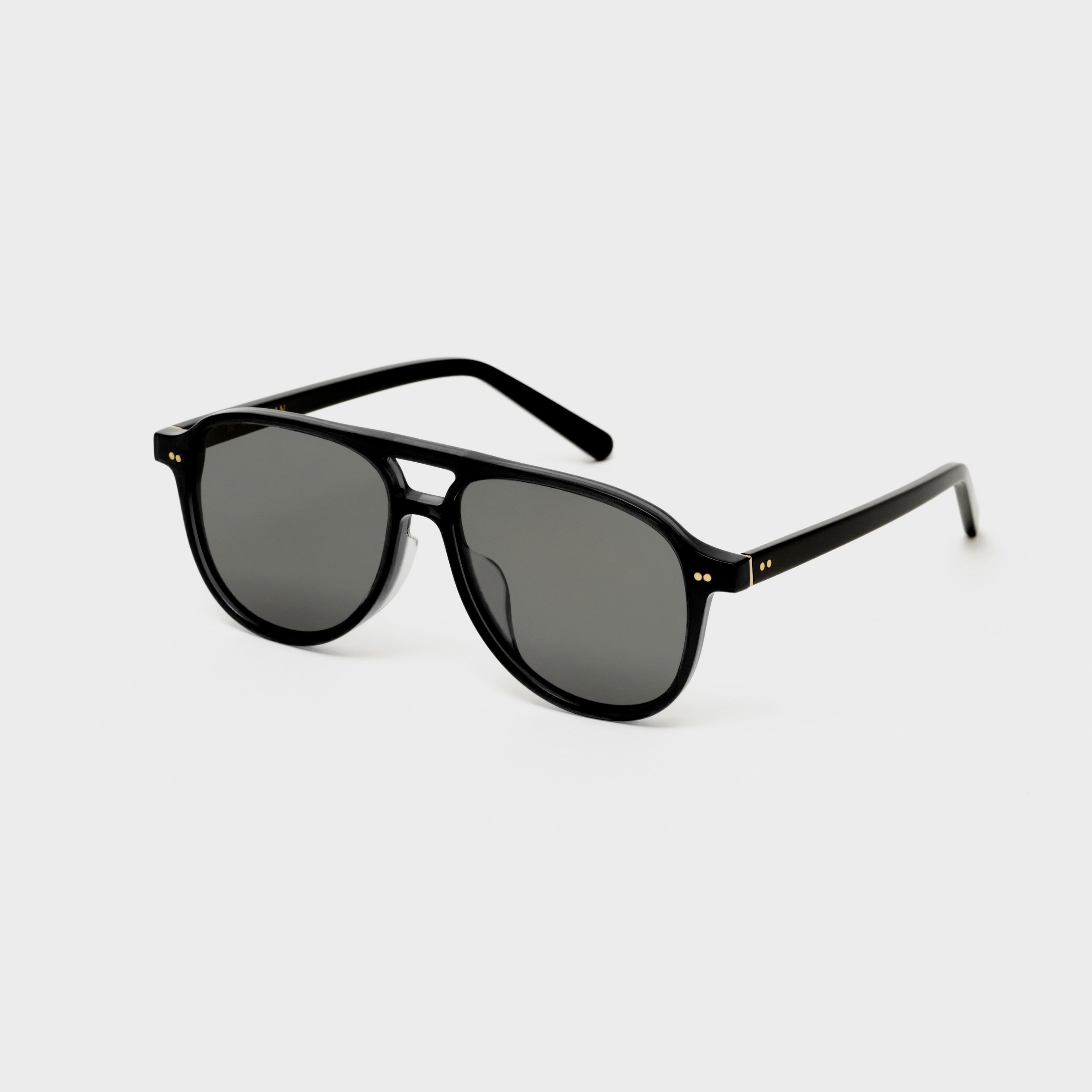 Knox Monochrome - Luxury Glasses for Low Bridge Faces – KayTran