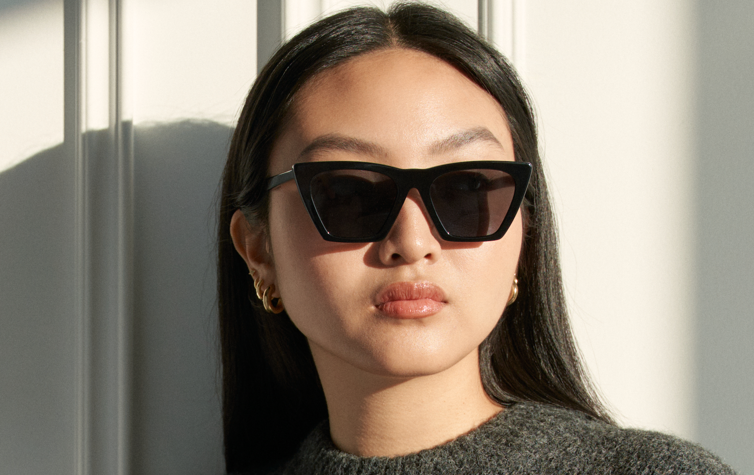 Knox Monochrome - Luxury Glasses for Low Bridge Faces – KayTran Knox Monochrome - Luxury Glasses for Low Bridge Faces – KayTran